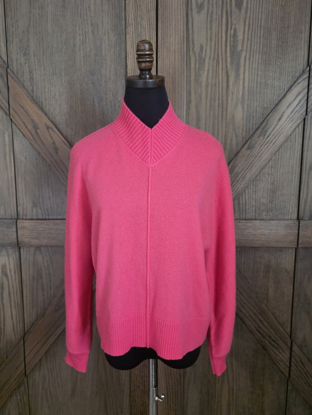 Theory Cashmere Pink Sweater